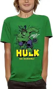 [Marvel] Hulk T-Shirt - Officially Licensed Avengers Avengers Product - Kids T-Shirt Superhero Incredible Hulk