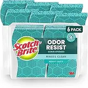 Scotch-Brite Scrub Dots Heavy Duty Scrub Sponge, 6 Scrub Sponges