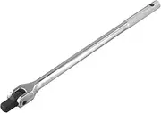 1/2Inch Drive Wrench Breaker Bar 10/15inch Breaker Bar Chrome-Vanadium Steel Enhanced Strength Silver Long-Lasting(10inch)