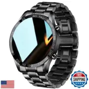 FILIEKEU Men Smart Watch for Android iOS, Bluetooth Calls Voice Chat with Hea