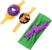 [Abaodam] 3pcs Halloween Headbands for Boy Girl Elastic Hairbands Adorable Party Designs Comfortable Fit for Newborns and Toddlers for Festive Celebrations