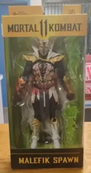 McFarlane Mortal Kombat Spawn Wave 3 Malefik Bloody Disciple 7-Inch Figure New -