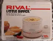 Rival Little Dipper Electric Stoneware Server 3204 NIB