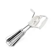 Stainless Steel Hand Egg Beater Rotary Whisk Manual Mixer Kitchen Cooking Tool