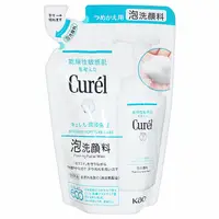 在飛比找蝦皮商城優惠-花王 Curel 潤浸保濕洗顏慕絲(補充包)130ml【小三