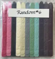 Atelier Gargoyle Flexible Sealing Wax NOS – RANDOM #6 LIGHT AND DARK - 10 STICKS