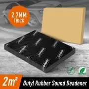 Butyl Sound Deadener Car Deadening Insulation Mat Automotive Proofing Noise Shield