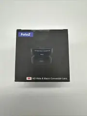 FotoZ 49MM 0.75x HD Wide Angle Conversion Lens(W/Macro Portion) Canon EOS M6 M50