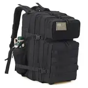 25L/35L/45L Military Tactical Backpack For Men Molle Daypack 3 45l 1.0 Black