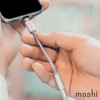 在飛比找momo購物網優惠-【moshi】Integra 強韌系列 3.5mm 耳機轉接