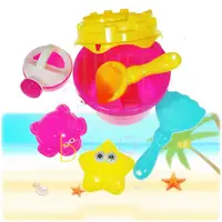 在飛比找樂天市場購物網優惠-【九元生活百貨】沙灘玩具 城堡水桶 海邊玩沙 沙坑 夏日戲水