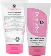 Dermavive Nappy Rash Cream 100G - Diaper Rash Healing Cream, Baby Rash Ointme...