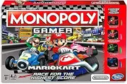 Monopoly - Nintendo Super Mario Kart inc Mario, Luigi, Toad & Princess Peach - 2 to 4 Players - Kids Board Games - Ages 8+