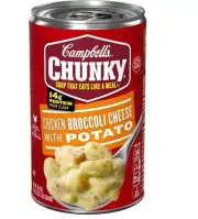 Campbells Chunky Soup, Chicken Broccoli Cheese, 18.8 Oz (Pack of 4)