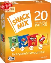 Smith's Potato Chips Snack Mix, Variety Multipack, 20 Pack