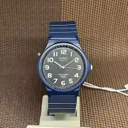 Casio MQ-24UC-2B Pop Black Analog Blue Resin Matte Quartz Casual Unisex's Watch