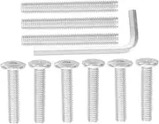 Replacement Pole Parts for Scratching Posts 10pcs Cat Cage Accessories M8 Screws for Cat Post Assembly