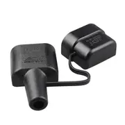Waterproof 50A Anderson Plug Dust Cable Sheath Cover Black With Cap 4 Pieces