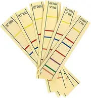 QUMIIRITY Cello Finger Position Marker Stickers for Cello Durable Removable Fingerboard Labels for Beginners Enhance Learning Efficiency Yellow