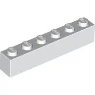 在飛比找蝦皮商城優惠-LEGO零件 基本磚 1x6 3009 白色 300901【