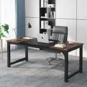 Tribesigns 63" Executive Desk, Computer Table Study Workstation for Home Office