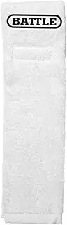 Battle Youth Football Player Towel White, One Size