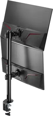 Vertical Ultrawide Monitor Mount Stand Stacks 2 Screens