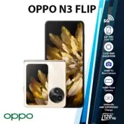 OPPO Find N3 Flip 5G 12GB+256GB Dual SIM Android Cell Phone - GOLD (Global)
