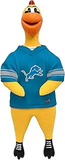 Littlearth NFL Team Rubber Chicken Toy Detroit Lions