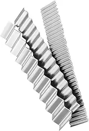 TEHAUX 3pc Ceramic Carving Knives Set Wave Cutters for Pottery Sculpting Tools DIY Clay Tool Kit Lightweight Portable