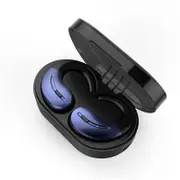 A8 TWS Wireless Earhooks bluetooth 5.0 Earphone HiFi 4D Stereo Sports Headphone with Mic for iPhone Xiaomi Huawei BLUE COLOR