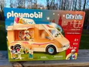 Playmobil 9114 City Life Ice Cream Truck Mobile Food Van NEW SEALED