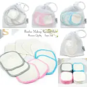 Reusable Washable Bamboo Makeup Remover Pads Wipes Multipurpose AU Fast Shipping