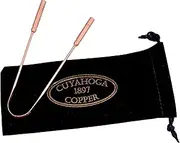 Cuyahoga Copper - Pure Copper Tongue Cleaner – 100% Pure Copper - Natural Tongue Scraper for Optimal Oral Hygiene