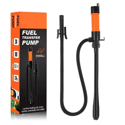 Portable Fuel Transfer Pump Battery Powered Siphon Liquid Extractor with Auto...