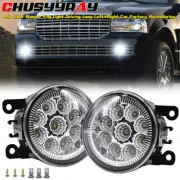 Pair Bumper LED Fog Lights Driving Lamps For Lincoln Navigator 2007-2013 2014