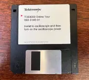 Tektronix 063-3146-00 TDS3000 Online Tour Floppy Disk Software NEW