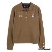 在飛比找momo購物網優惠-【Hush Puppies】女裝 POLO衫 品牌刺繡狗長袖