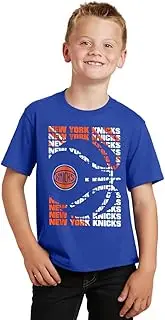 Outerstuff New York Knicks Kids Size 4-7 Box Print Team Graphic T-Shirt