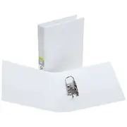 J.Burrows Insert Half Lever Arch A4 Binder 50mm White