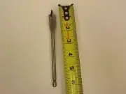 1/2" x 6" Wood Spade Drill Bit Hex Shank 1/4"