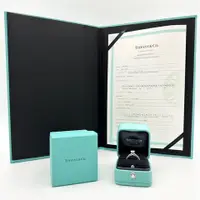 在飛比找PopChill優惠-[二手] Tiffany&Co. 0.39 ct 六爪鉑金鑽