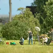 4 Photographers HO/OO Busch Figures 79810