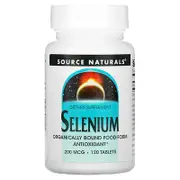 Source Naturals, Selenium, 200 mcg, 120 Tablets