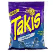 Takis Blue Heat Chili Tortilla Chips 113g