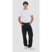 Replay Mens Straight Fit 9zero1 Jeans 11oz Black
