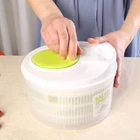 Rack Strainer Washer Vegetable Dryer Salad Spinner Fruit Basket Kitchen Tool