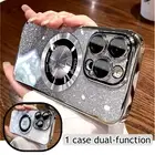 MagSafe Glitter Case Kickstand Holder Cover For iPhone 16 15 14 13 12 11 Pro Max