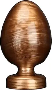 6 Size Egg-shaped Anal Plug with Suction Cup Anus Dilator Anal Ball Plug Prostate Massager Masturbation Butt Plug Sex Toys For Men Women(M)