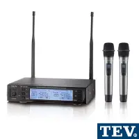 在飛比找Yahoo奇摩購物中心優惠-TEV UHF數位100頻道無線麥克風系統 TR8100